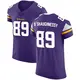 Elite Purple Men's James O'Shaughnessy Minnesota Vikings Team Color Vapor Untouchable Jersey