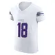 Elite White Men's Justin Jefferson Minnesota Vikings Alternate Vapor F.U.S.E. Jersey