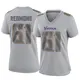 Game Gray Women's Jalen Redmond Minnesota Vikings Atmosphere Fashion Jersey