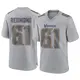 Game Gray Youth Jalen Redmond Minnesota Vikings Atmosphere Fashion Jersey