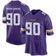 Game Purple Men's Tyrion Ingram-Dawkins Minnesota Vikings Team Color Jersey