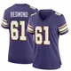 Game Purple Women's Jalen Redmond Minnesota Vikings Classic Jersey