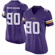 Game Purple Women's Tyrion Ingram-Dawkins Minnesota Vikings Team Color Jersey