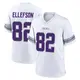 Game White Men's Ben Ellefson Minnesota Vikings Alternate Jersey
