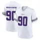 Game White Men's Tyrion Ingram-Dawkins Minnesota Vikings Alternate Jersey