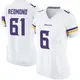 Game White Women's Jalen Redmond Minnesota Vikings Jersey