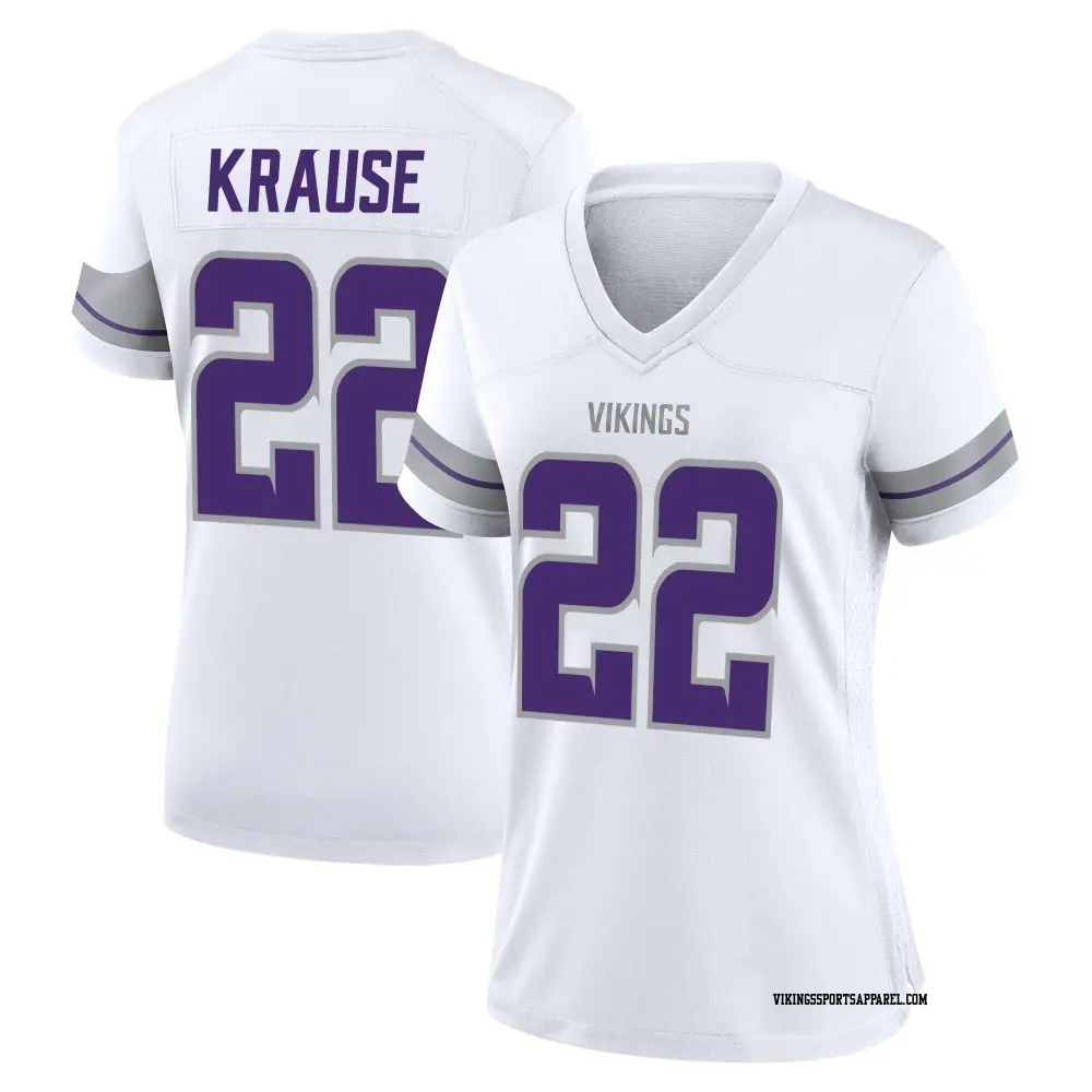 Limited White Men s Paul Krause Minnesota Vikings Alternate Vapor F.U.S.E. Jersey Vikings Store