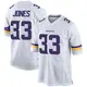 Game White Youth Aaron Jones Minnesota Vikings Jersey