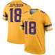Legend Gold Youth Justin Jefferson Minnesota Vikings Inverted Jersey