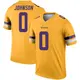 Legend Gold Youth Neal Johnson Minnesota Vikings Inverted Jersey