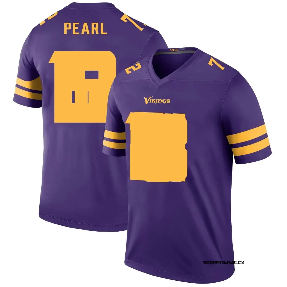 Legend Purple Men s Julian Pearl Minnesota Vikings Color Rush Jersey Vikings Store