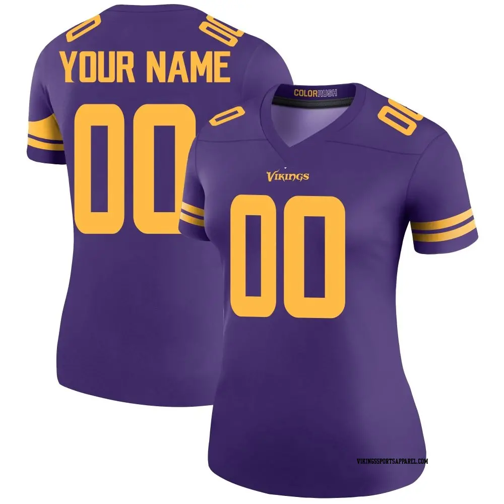 Personalized vikings jersey sales