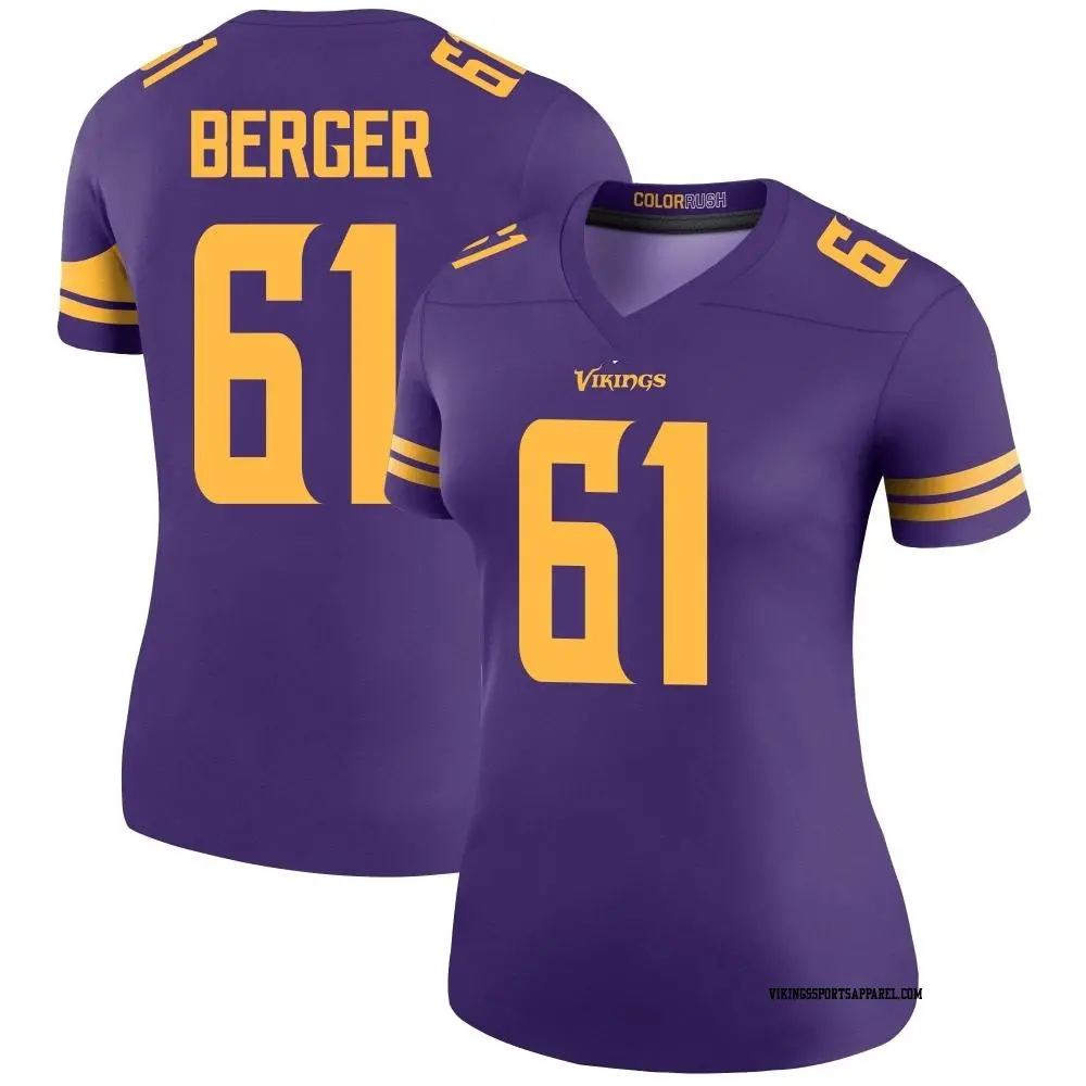 Joe Berger Jersey for Men Women and Kids Vikings Store