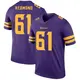 Legend Purple Youth Jalen Redmond Minnesota Vikings Color Rush Jersey