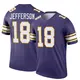 Legend Purple Youth Justin Jefferson Minnesota Vikings Classic Jersey