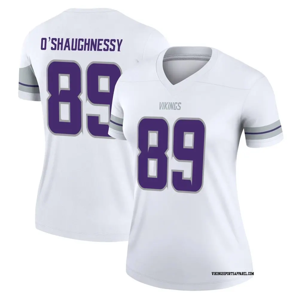 Legend White Women's James O'Shaughnessy Minnesota Vikings Alternate Jersey