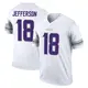Legend White Youth Justin Jefferson Minnesota Vikings Alternate Jersey