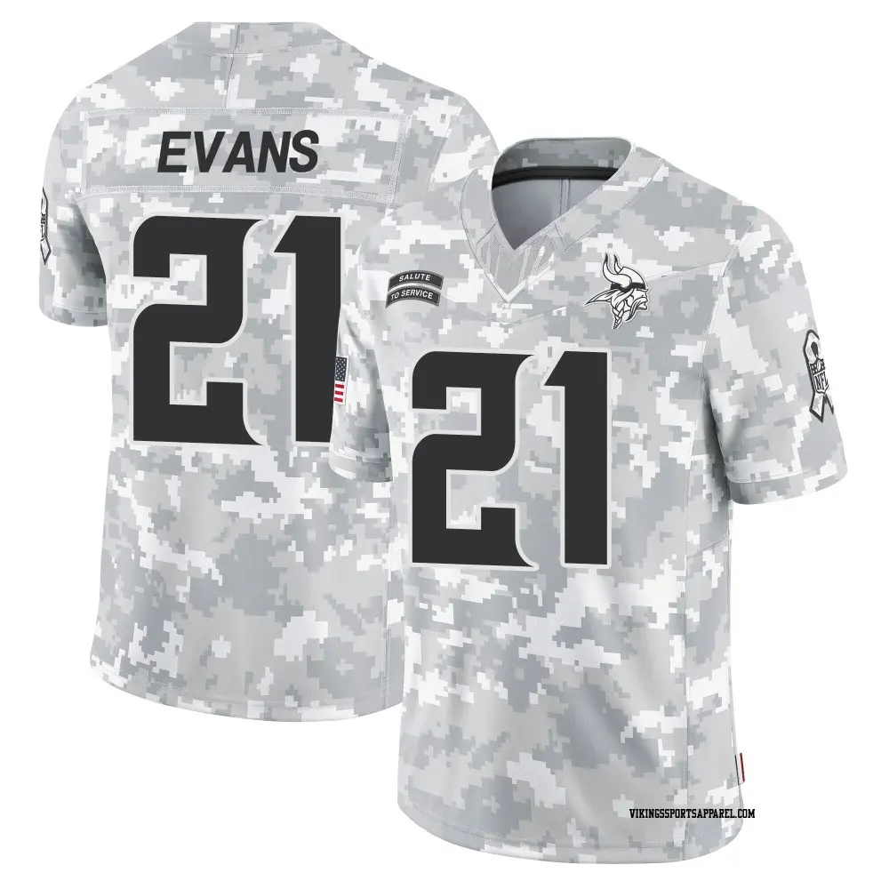 Akayleb Evans Jersey for Men Women and Kids Vikings Store