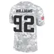 Limited Arctic Camo Men's Jonah Williams Minnesota Vikings 2024 Salute to Service Jersey