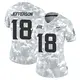 Limited Arctic Camo Women's Justin Jefferson Minnesota Vikings 2024 Salute to Service Jersey