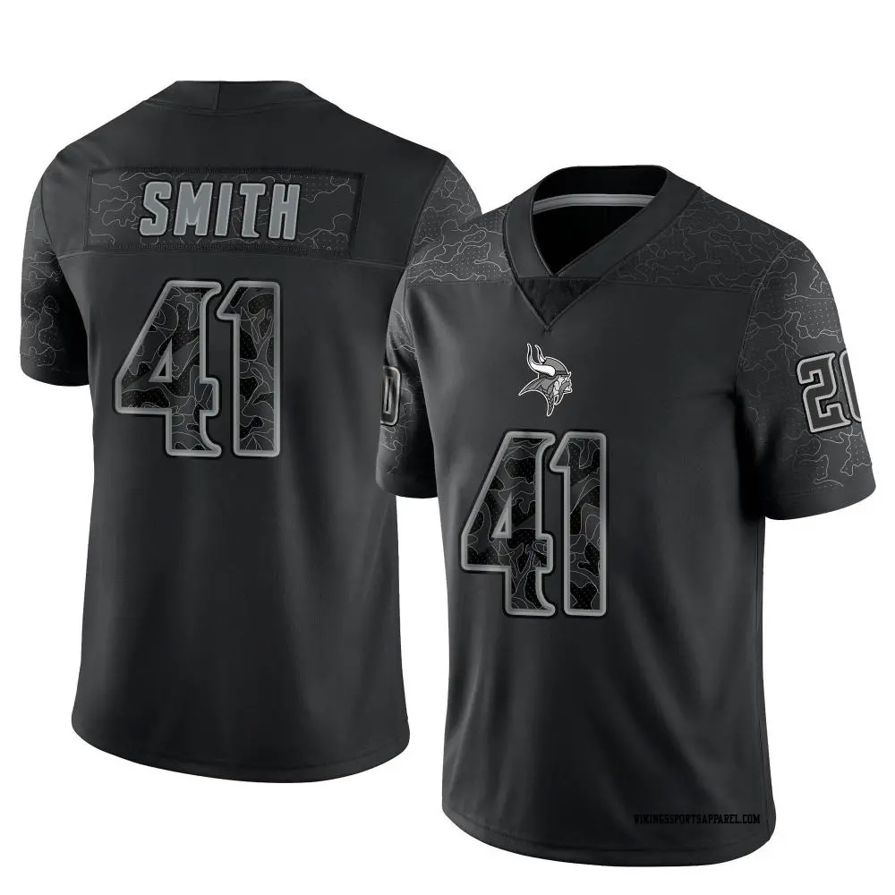 Minnesota vikings black jersey online