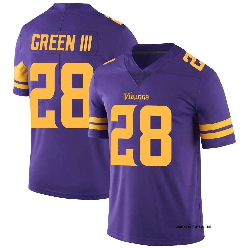 Limited Purple Men s A.J. Green III Minnesota Vikings Color Rush Jersey Vikings Store