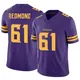 Limited Purple Men's Jalen Redmond Minnesota Vikings Alternate Vapor F.U.S.E. Jersey