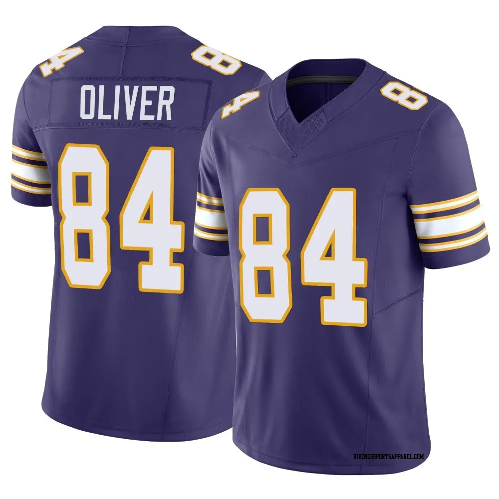 Limited Purple Youth Josh Oliver Minnesota Vikings Classic Vapor F.U.S.E. Jersey Vikings Store