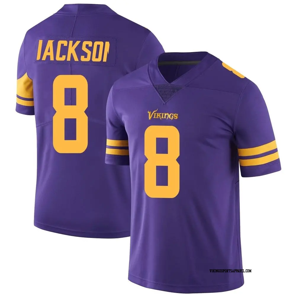 Youth vikings color rush jersey top