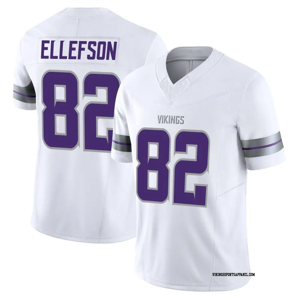 Limited White Men's Ben Ellefson Minnesota Vikings Alternate Vapor F.U.S.E. Jersey