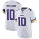 Limited White Men's Fran Tarkenton Minnesota Vikings Vapor Untouchable Jersey