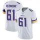 Limited White Men's Jalen Redmond Minnesota Vikings Vapor Untouchable Jersey