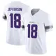 Limited White Men's Justin Jefferson Minnesota Vikings Alternate Vapor F.U.S.E. Jersey
