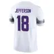 Limited White Men's Justin Jefferson Minnesota Vikings Alternate Vapor F.U.S.E. Jersey