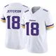 Limited White Men's Justin Jefferson Minnesota Vikings Vapor F.U.S.E. Jersey