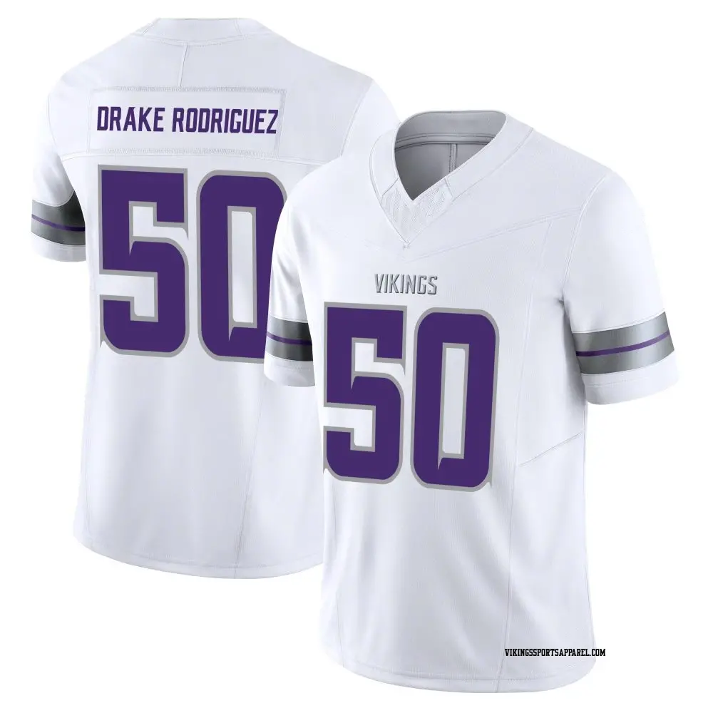Game White Men s Levi Drake Rodriguez Minnesota Vikings Alternate Jersey Vikings Store